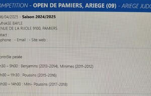 competition de Pamiers