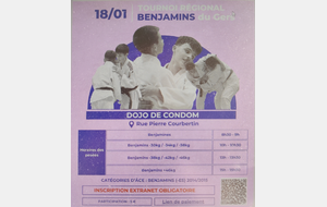 Tournoi Benjamin de Condom