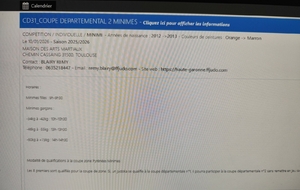 2 ème criterium Minimes