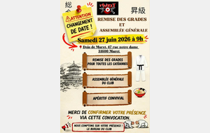 Remise des grades et AG