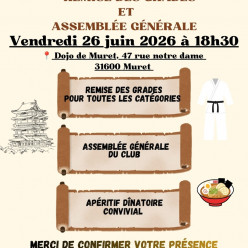 Remise des grades et AG